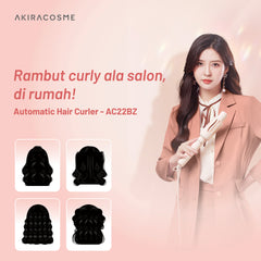 Akiracosme AC22BZ Pengeriting Rambut Otomatis Ion Negatif 32mm - Catokan Keriting Otomatis