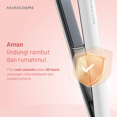 Akiracosme AC-R1 Catokan Pelurus Rambut Ceramic Straight